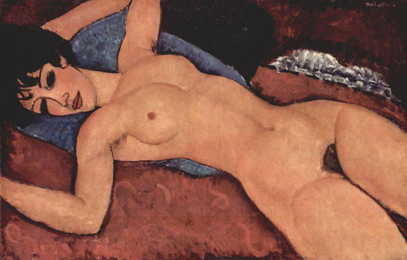 Amedeo Modigliani Red Nude Spain oil painting art
